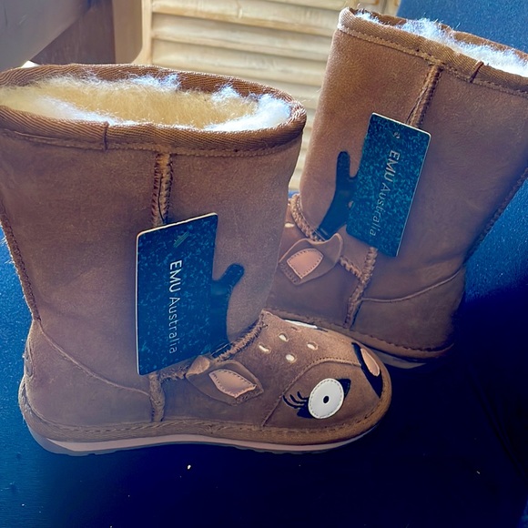 Emu deer boots kids 10 NWT - Picture 3 of 4